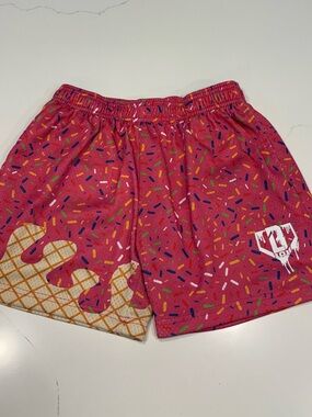 Kids Pink Sprinkle Ice Cream Shorts